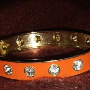 Orange Bangle Bracelet